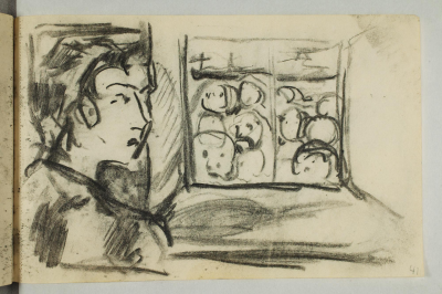 爱德华·蒙克(Edvard Munch)——Sketchbook-速写本Ⅱ（1914）