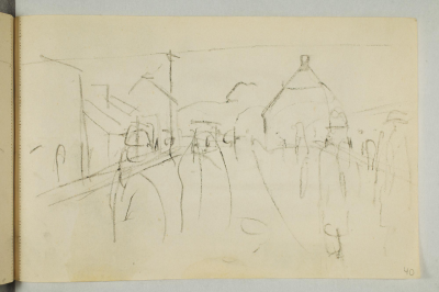 爱德华·蒙克(Edvard Munch)——Sketchbook-速写本Ⅱ（1914）