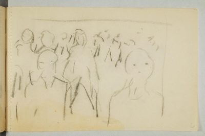 爱德华·蒙克(Edvard Munch)——Sketchbook-速写本Ⅱ（1914）