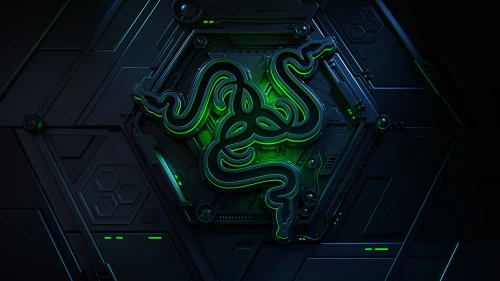 科技龙纹徽章 科技 龙纹 徽章 4K