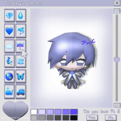 我有一颗钉子钉^^