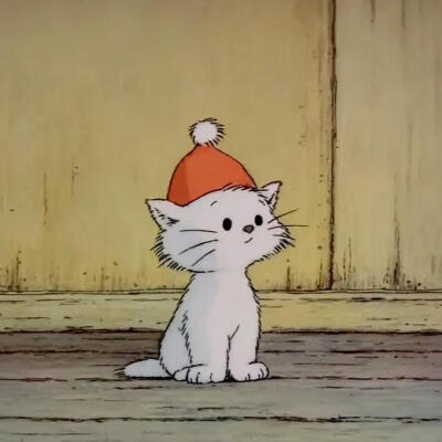 小动物的圣诞头像 ​​​