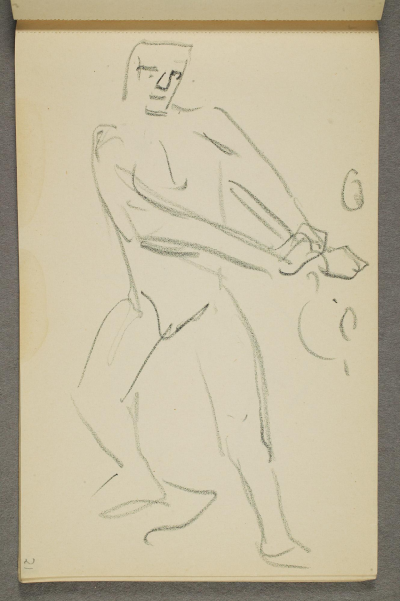 爱德华·蒙克(Edvard Munch)——Sketchbook-速写本Ⅱ（1914）