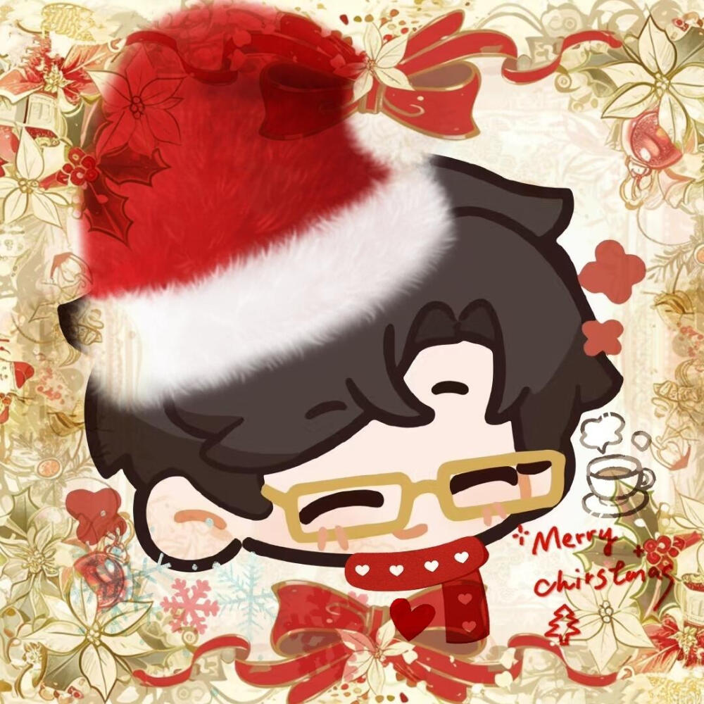 光与夜之恋陆沉圣诞节头像