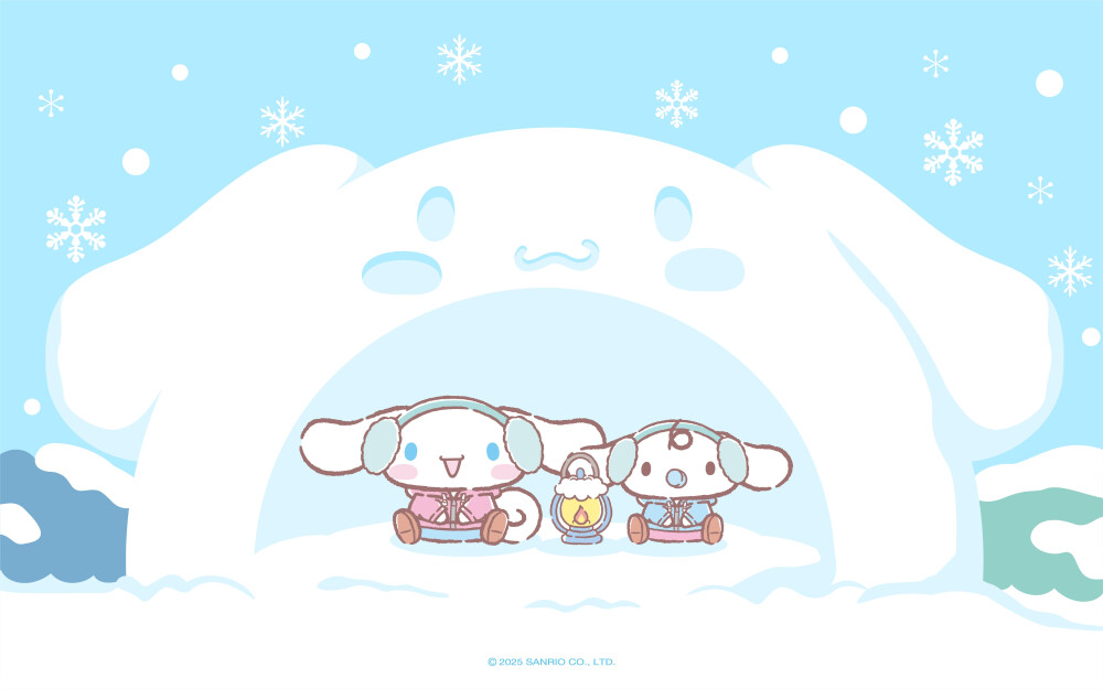 三丽鸥全员雪屋