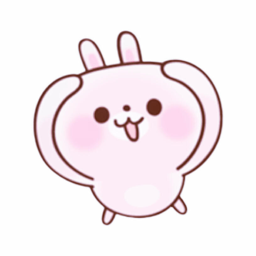 小兔子可爱表情包