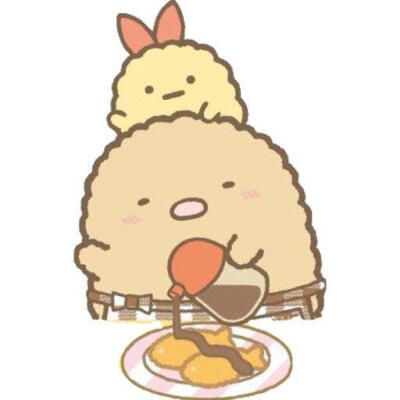 角落生物炸猪排炸虾