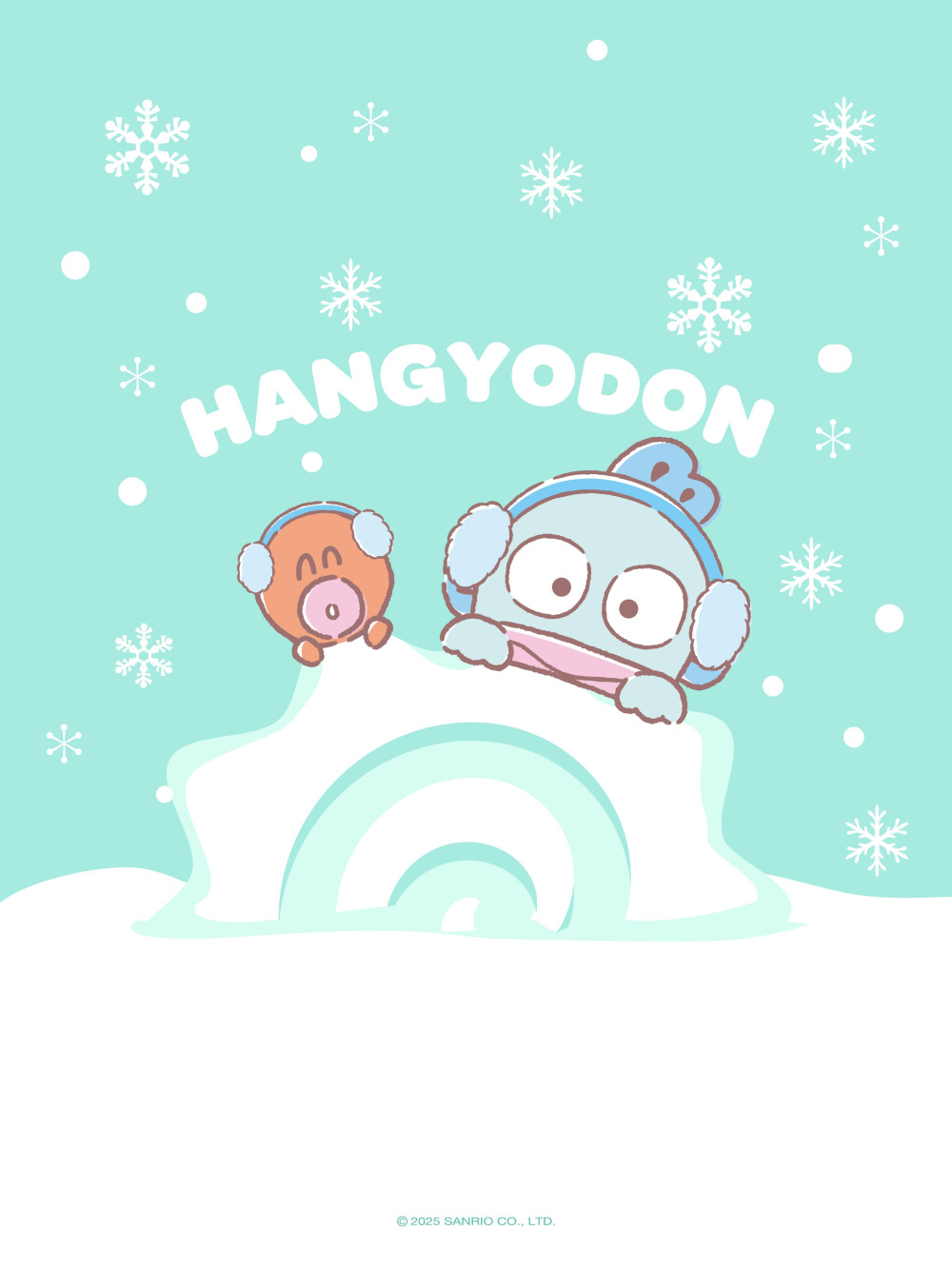 三丽鸥全员雪人