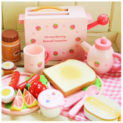 木制早餐玩具套装