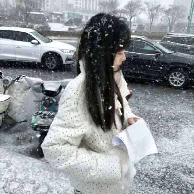 冬天像一张白纸