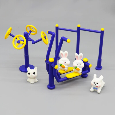 微缩仿真健身器材模型