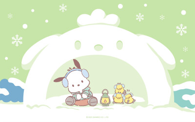 三丽鸥全员雪屋