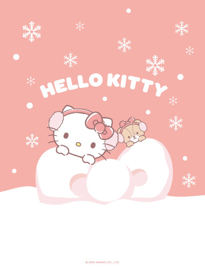 三丽鸥全员雪人