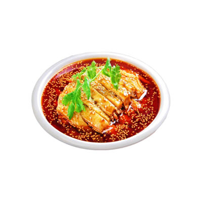 口水鸡白底头像