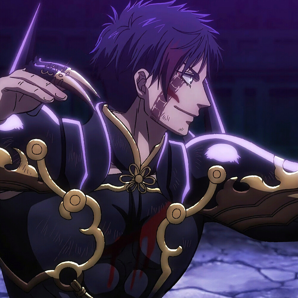 番剧：终末的女武神第三季
角色：始皇帝
动漫男头Δ