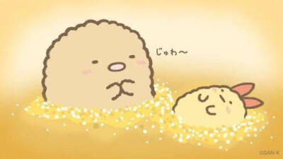 角落生物炸猪排和炸虾