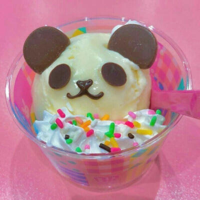 萌萌的小动物冰激凌