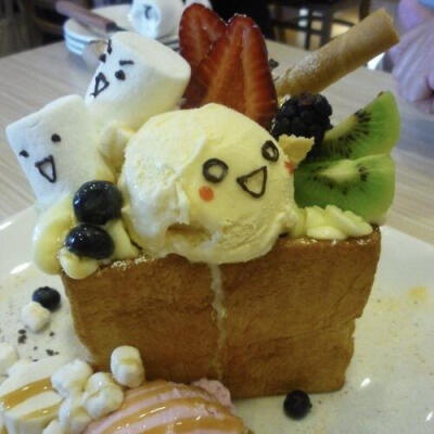 萌萌的小动物冰激凌