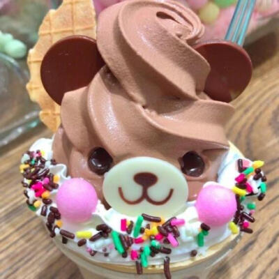 萌萌的小动物冰激凌