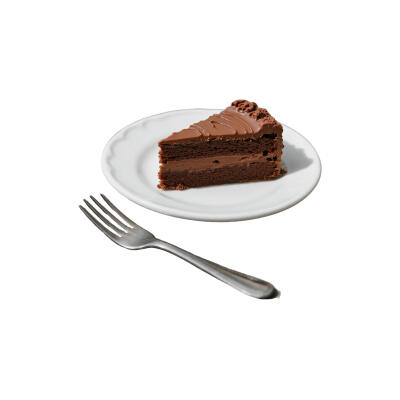 巧克力甜品白底头像