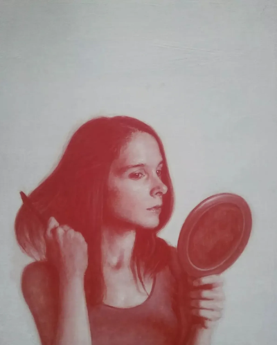 丹尼尔·韦扎尼是一位意大利当代画家，以高度凝练的具象语言和富有哲学意味的画面而受到关注。他的作品多围绕人物形象展开，画面气氛安静而紧张，人物常处于沉思、凝固或若有所思的状态，仿佛被置于时间暂停的瞬间。…