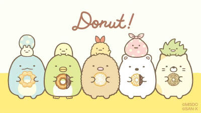 角落生物甜甜圈