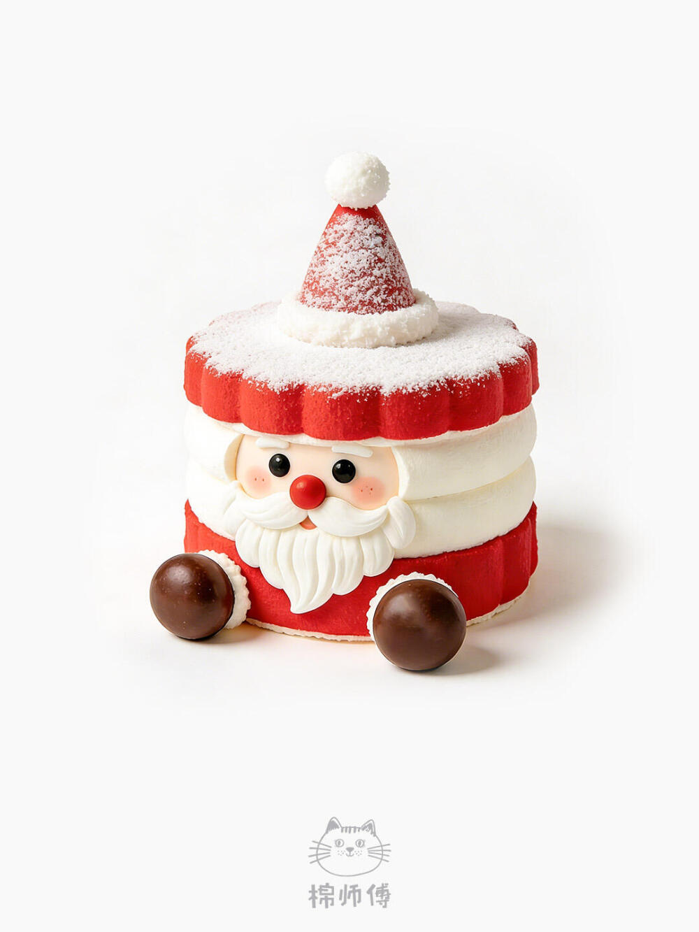 圣诞甜品白底头像