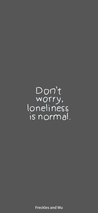 文字壁纸/
cr.@雀斑与吴