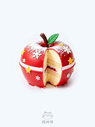 圣诞甜品白底头像