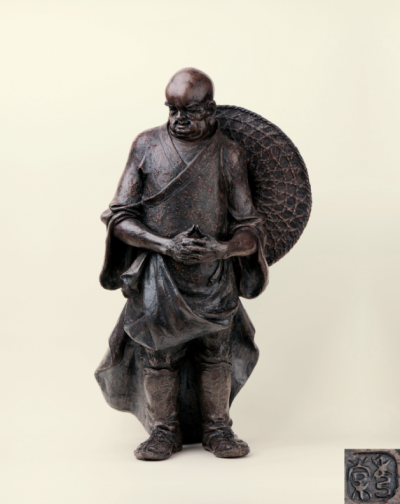 始陶异僧紫砂雕塑  徐秀棠作品中国嘉德2011秋季拍卖会成交价：RMB 230,000