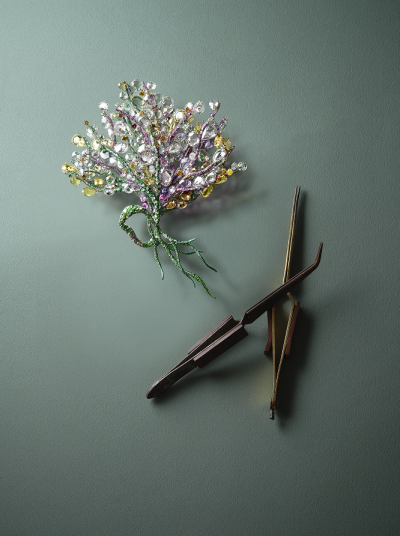 CINDY CHAO 艺术珠宝2023Black Label Masterpiece II大师系列 帕米尔胸针