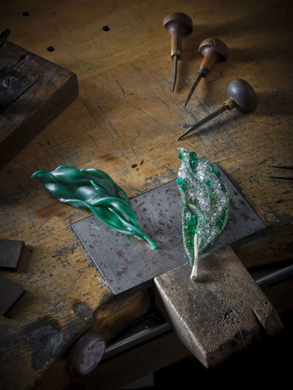 CINDY CHAO艺术珠宝2025 Black Label Masterpiece II大师系列 落地生根胸针