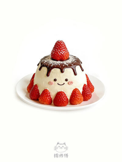 圣诞甜品白底头像