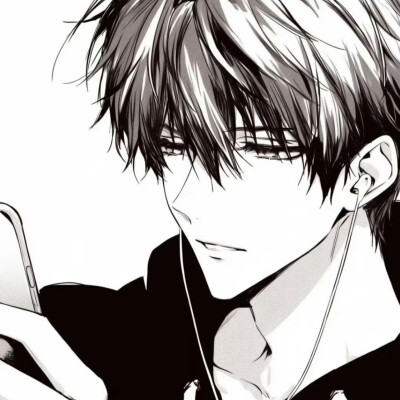 男头，黑白漫头