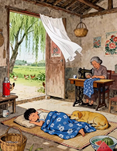 乡野拾光：在慢时光里重拾童年记忆…