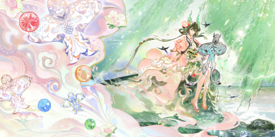 阴阳师 【花合战】龙珏·渌意春早
鸢系晴柔