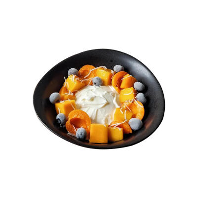 酸奶碗白底头像