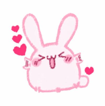 小兔子可爱表情包