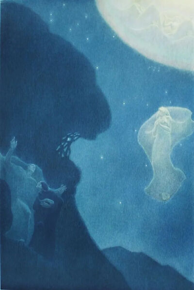 荷兰插画家、作家 里·克拉默（Rie Cramer，1887-1977）在文学与视觉艺术领域均留下了深刻印记。她最为人熟知的插图作品，是为1927年出版的英文版《格林童话》创作了一系列彩色插图。