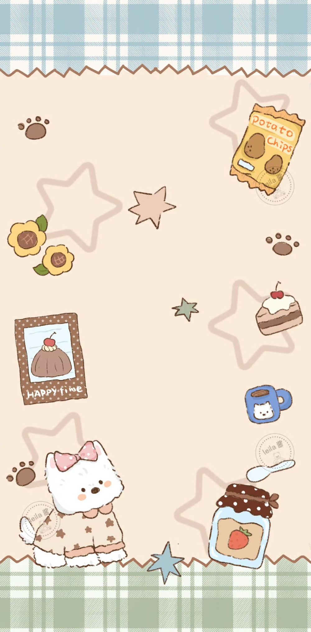 可爱壁纸套图