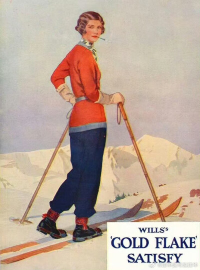 1930s 滑雪服