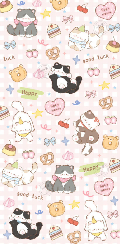 可爱壁纸套图