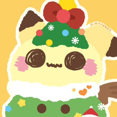 宝可梦圣诞头像