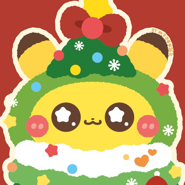 宝可梦圣诞头像