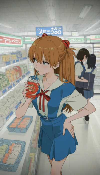 eva 新世纪福音战士 绫波丽 明日香