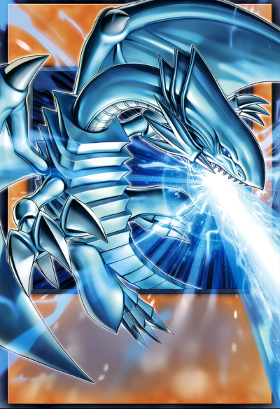 网友自制，青眼白龙。《游戏王决斗怪兽》。(侵权删)