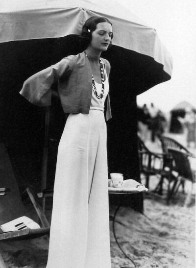 1930s 女子裤装