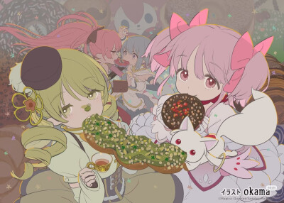 『魔圆 起始/永远的物语』TV片尾卡合集