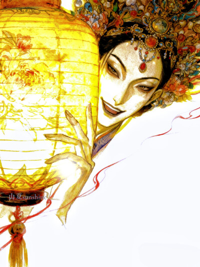 生命不就是持续不断地从自己身上分离吗？#充能计划画画#国漫国风#佳人#小说封面#审美积累