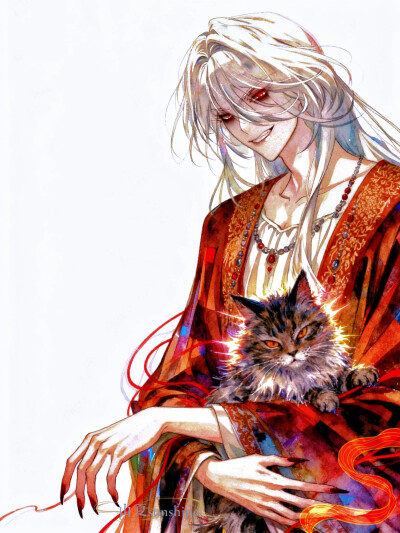 生命不就是持续不断地从自己身上分离吗？#充能计划画画#国漫国风#佳人#小说封面#审美积累